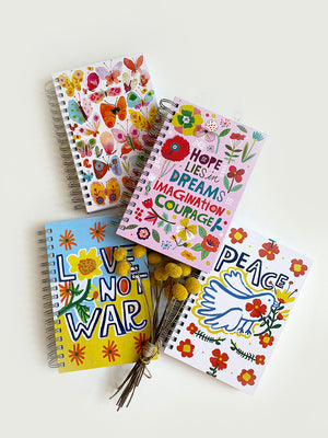 Love not war Jumbo Journal