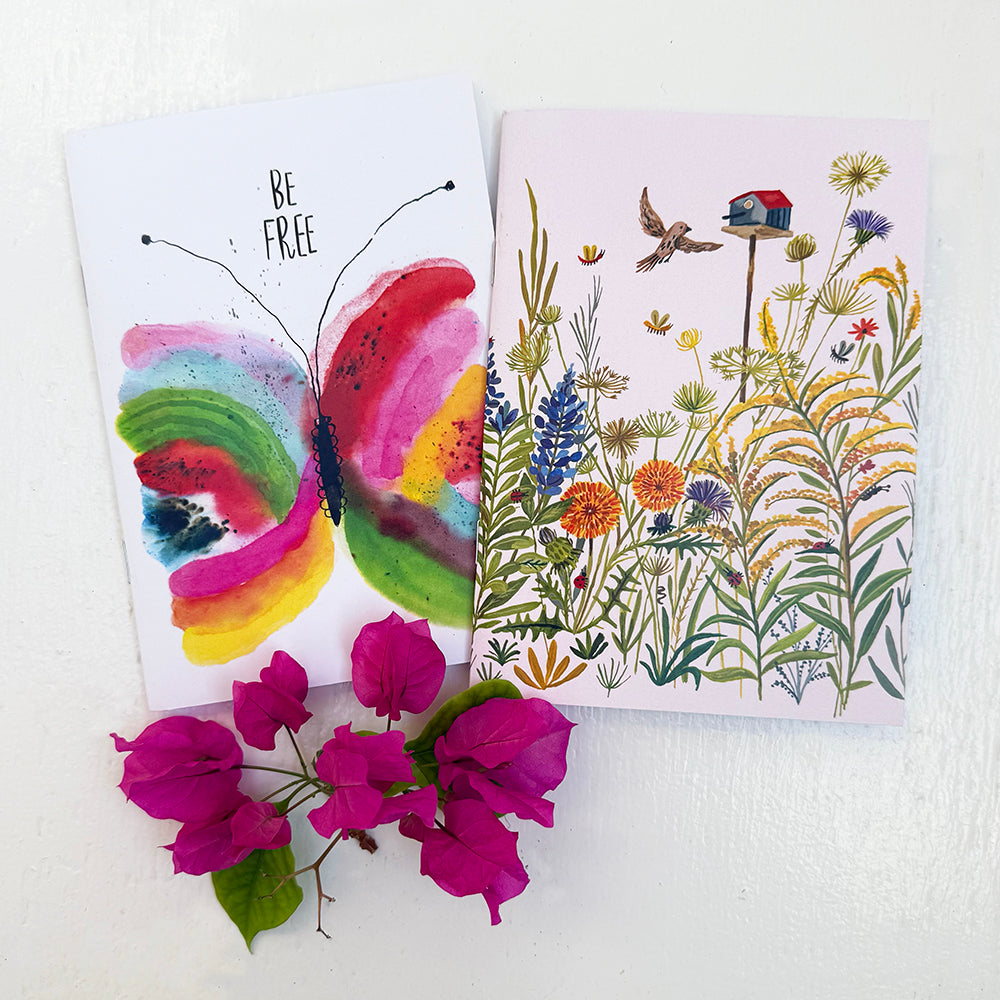 BE FREE & BIRDHOUSE WORKBOOK SET