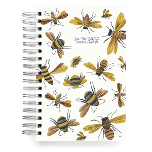 Bees Buzzing PERSONALIZED Jumbo Journal
