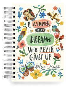A Winner is a Dreamer Jumbo Journal