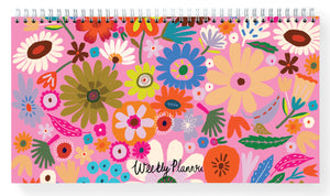 Digi Floral Weekly Planner