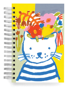 Blue cat Jumbo Journal