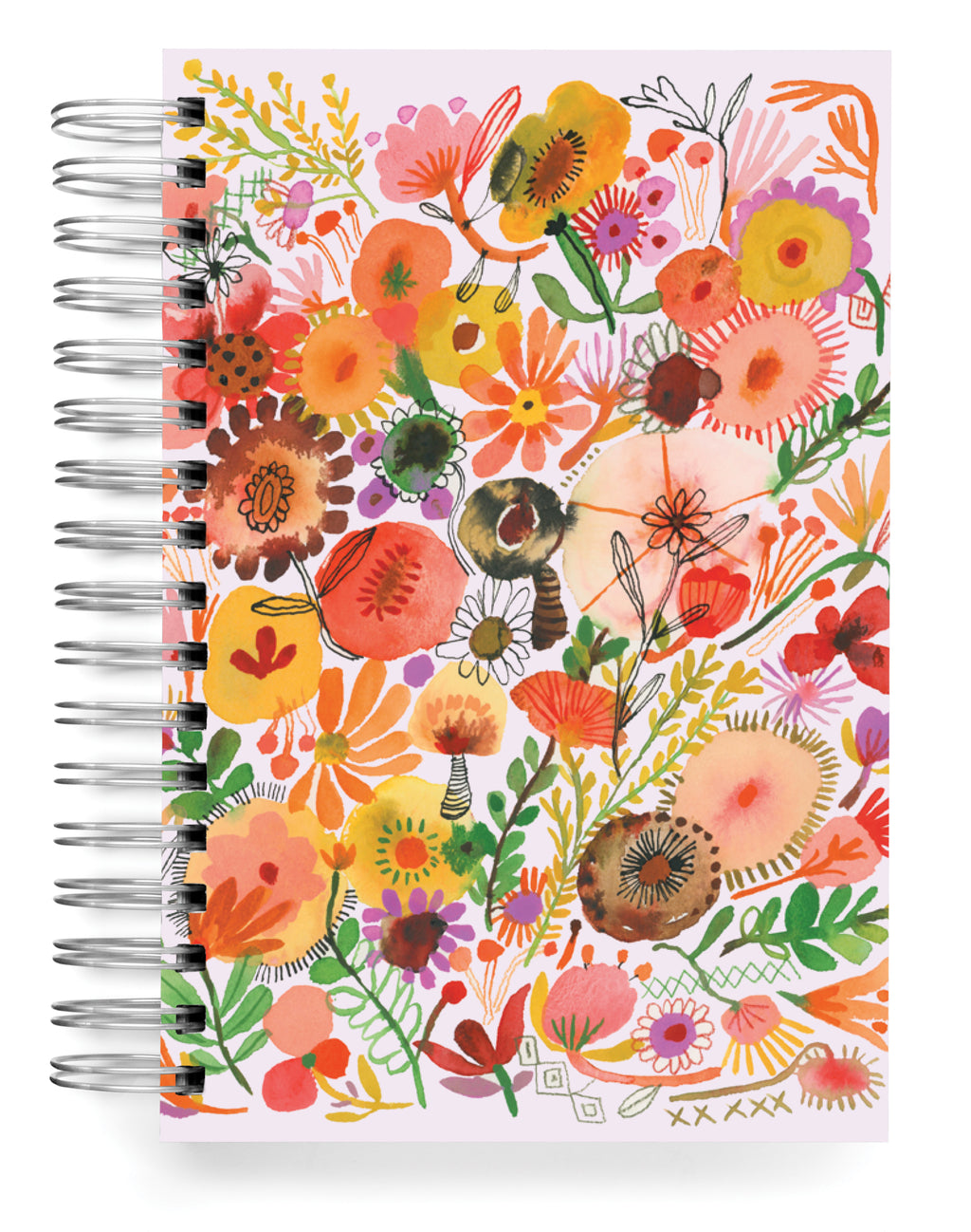 Flowers and Mushrooms Jumbo Journal