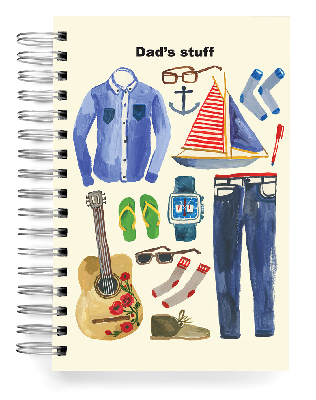 Dad's Stuff PERSONALIZED Jumbo Journal