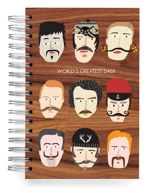 World's Greatest Dad PERSONALIZED Jumbo Journal