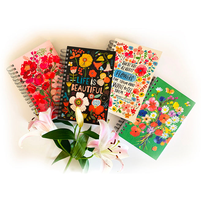 4 PACK FLORALS