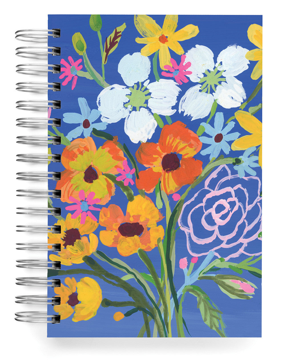 Blue Flowers Jumbo Journal