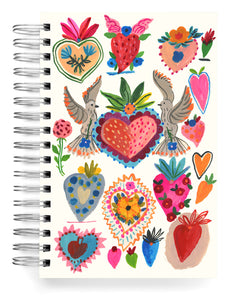 Love hearts Jumbo Journal