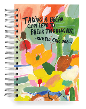 Taking a break Jumbo Journal