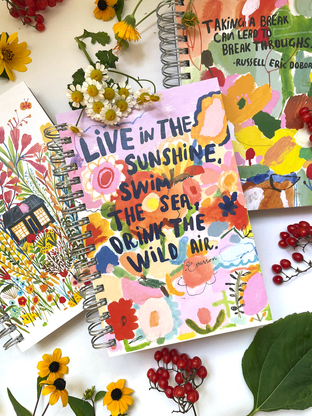 Live in the Sunshine Jumbo Journal